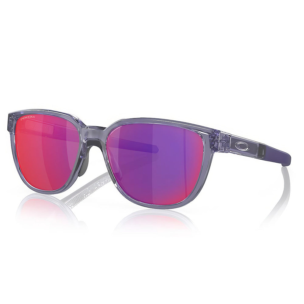 0OO9250-0757 Oakley Actuator Sunglasses - Transparent Lilac Frame with PRIZM Road Lens