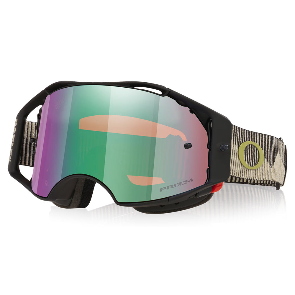 Airbrake MTB Goggle Black Mist with Prizm Jade Lens