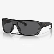 Split Shot Sunglasses - Matt Black with Prizm Black Polarized Lens