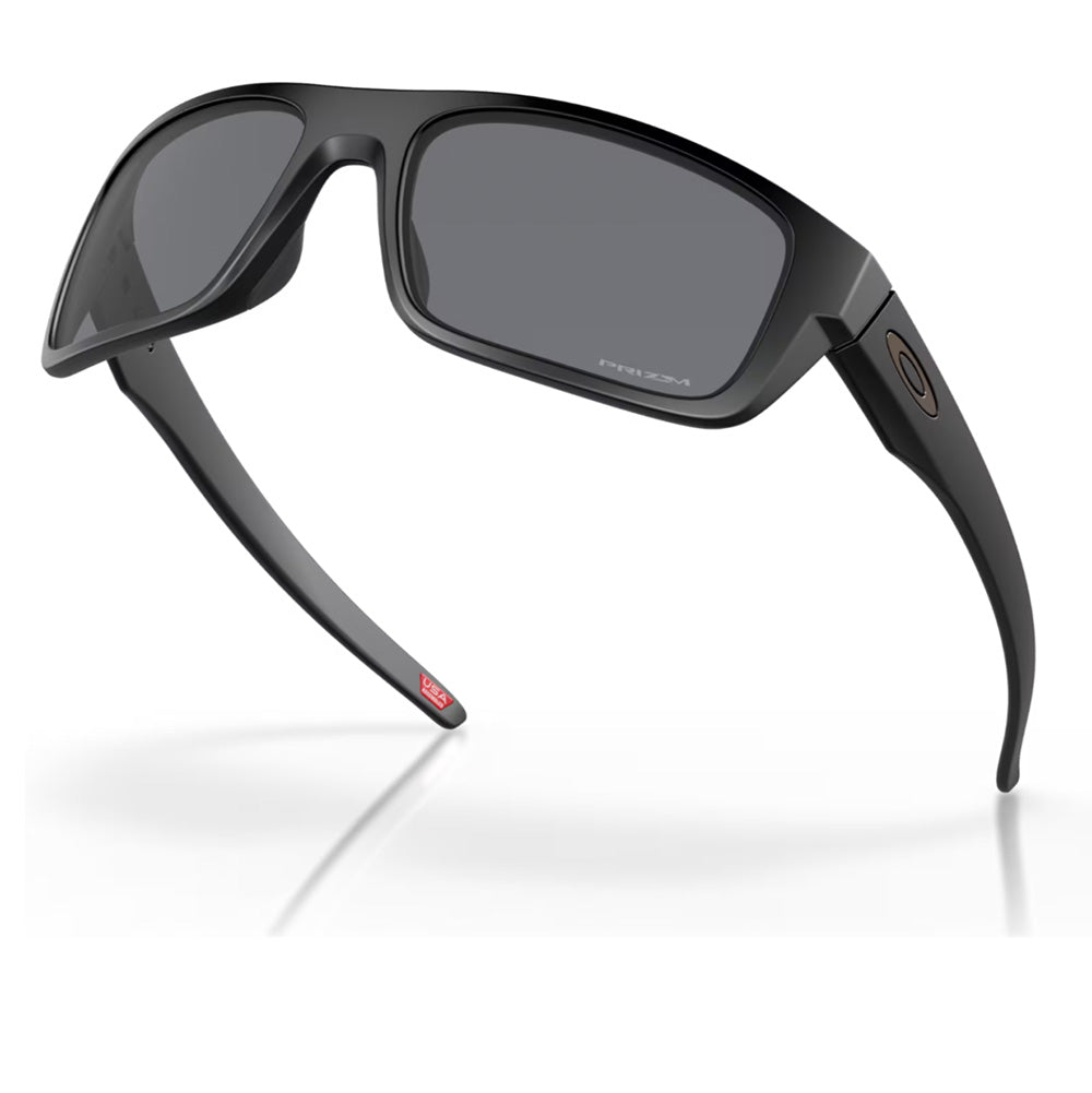 OO9367-0160 Oakley Drop Point Sunglasses Matte Black Frame with PRIZM Grey Lens