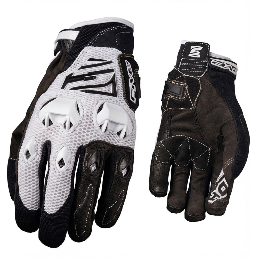 FIVE DH Gloves - White/Black