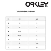 Oakley Footwear size chart