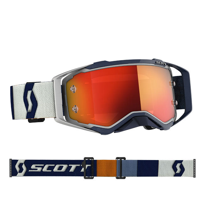 S272821-6359280- Prospect Goggle Grey/Dark Blue Orange Chrome Works Lens