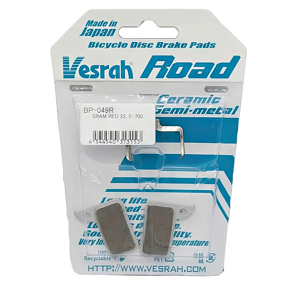 Vesrah Cycle Brake Pad - Road BP-049R