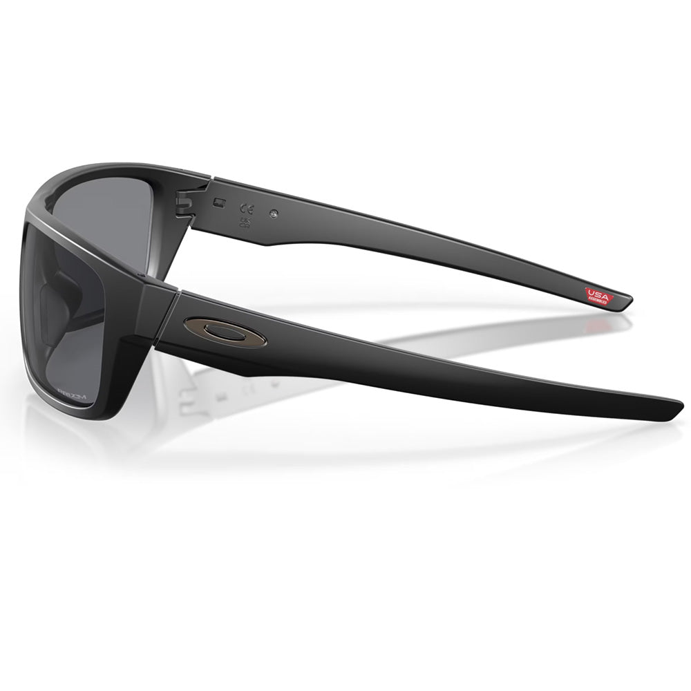 OO9367-0160 Oakley Drop Point Sunglasses Matte Black Frame with PRIZM Grey Lens