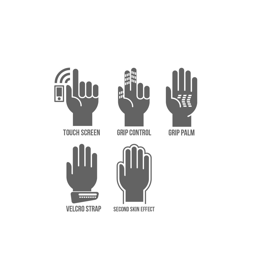 FIVE Gloves - Feature Icons