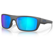 OO9367-0660 Oakley Drop Point Sunglasses Matte Dark Grey Frame with PRIZM Sapphire Polarized Lens