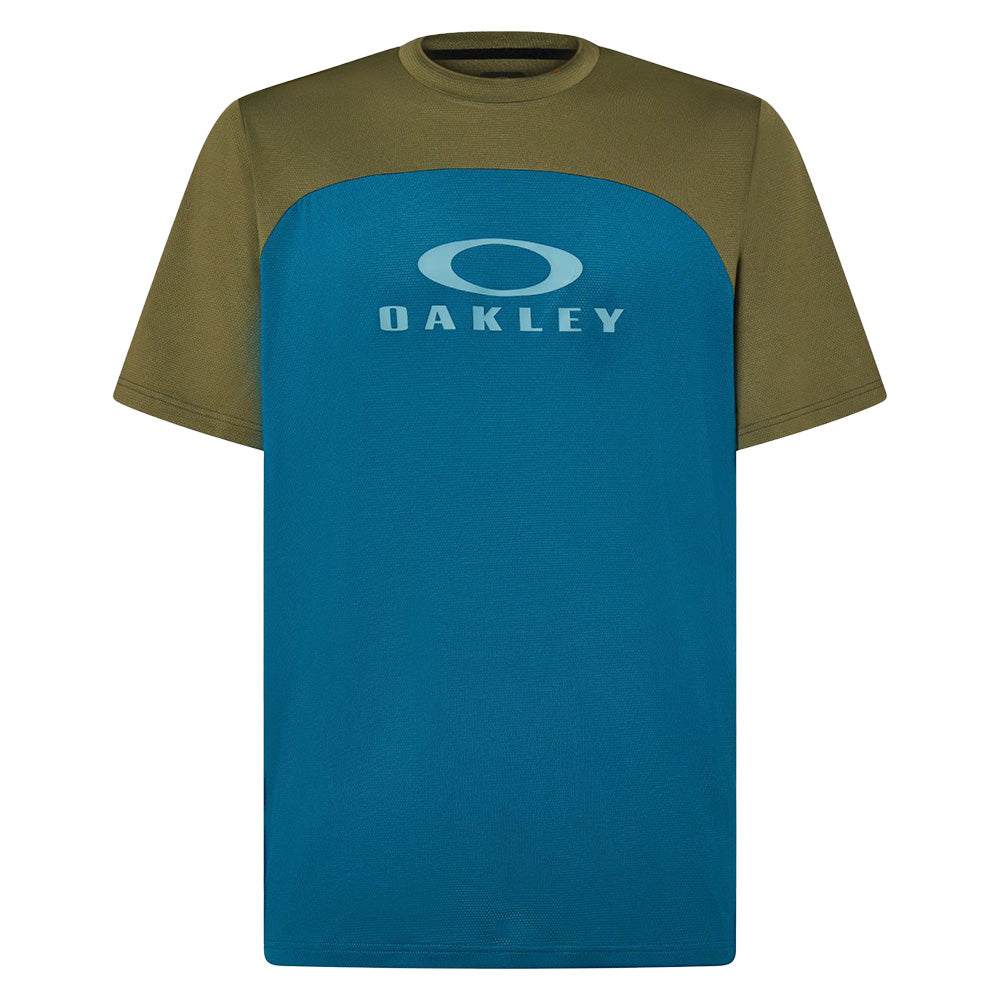 Oakley Free Ride RC SS Jersey - Army Green/New Balsam