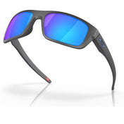 OO9367-0660 Oakley Drop Point Sunglasses Matte Dark Grey Frame with PRIZM Sapphire Polarized Lens