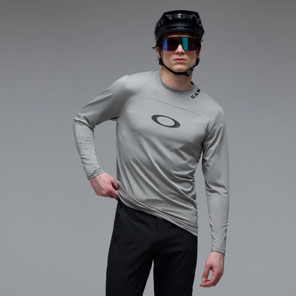 OAKLEY Free Ride RC LS Jersey - Army Green / New Balsam