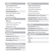 Cardo Sync_Specs